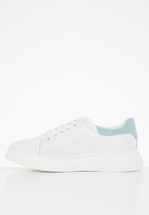 Julz - Lucy leather sneaker - white