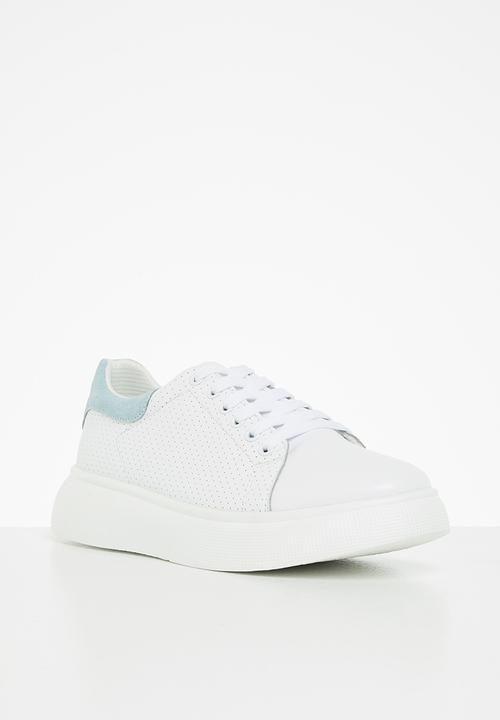 Julz - Lucy leather sneaker - white