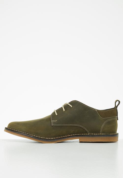 Grasshoppers - Oliver leather sandiego - olive/khaki