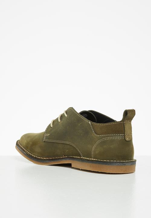 Grasshoppers - Oliver leather sandiego - olive/khaki