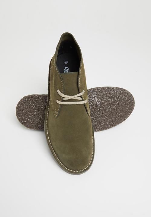 Grasshoppers - Tracker buck suede boot - khaki