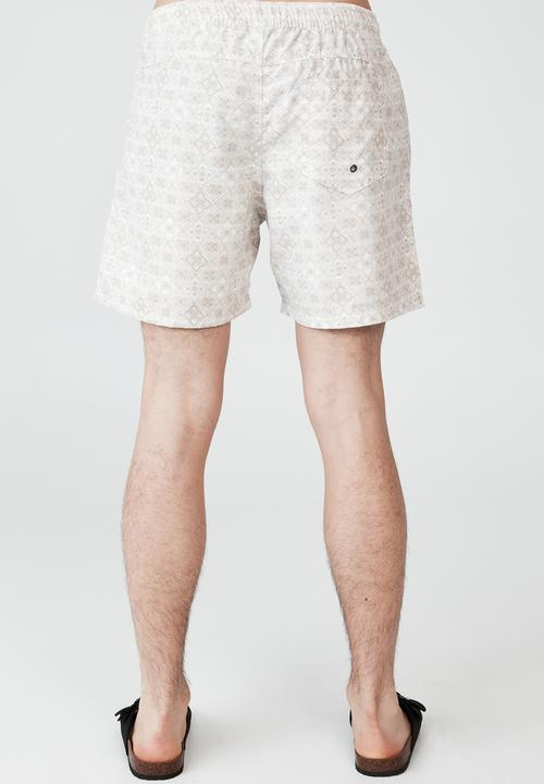 Cotton On - Kahuna short - off white 