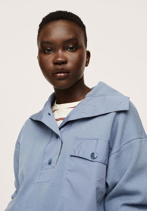 MANGO - Sweater tom - medium blue