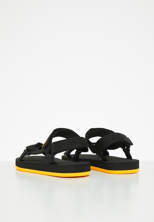 Tom Tom - Boys ttk dream 4 sandal - black & mustard