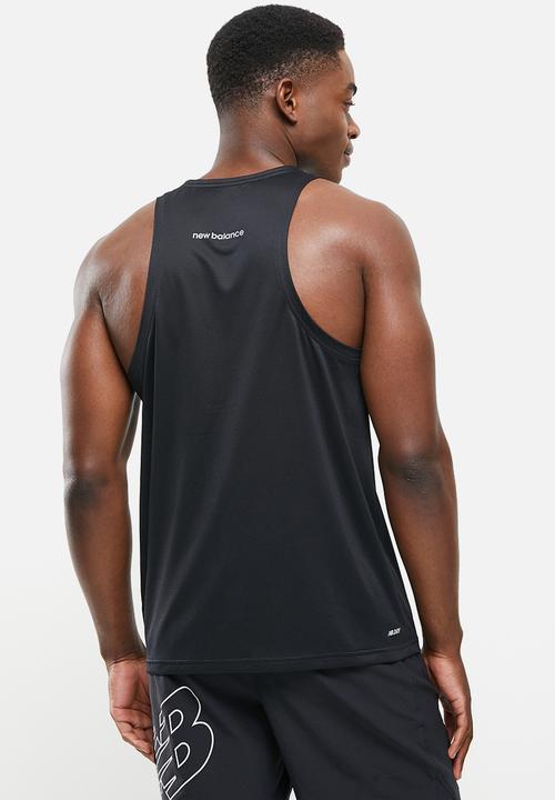 New Balance  - Accelerate singlet - black