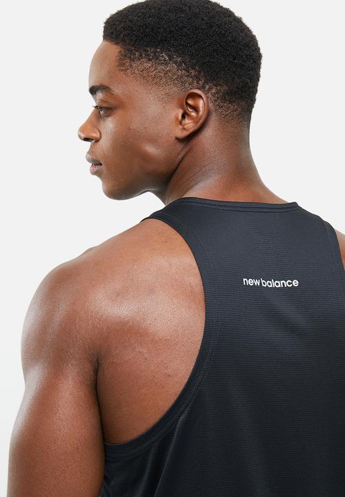 New Balance  - Accelerate singlet - black