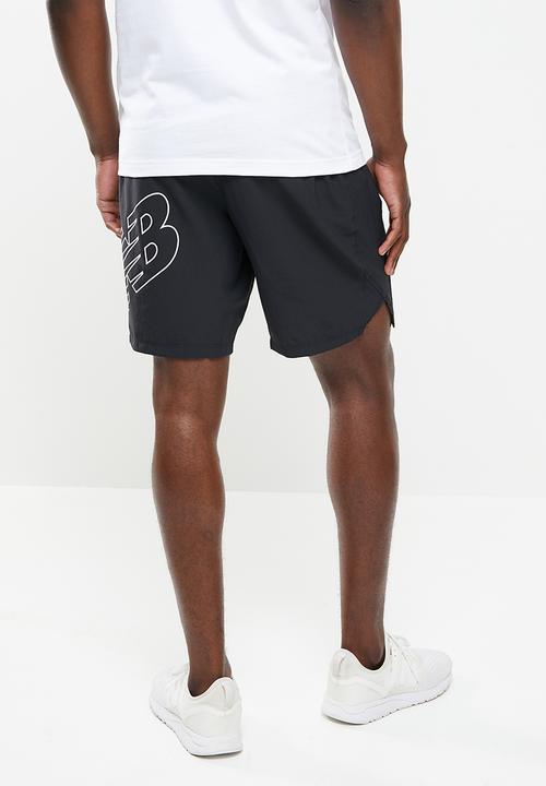 New Balance  - Tenacity 9in short print - black