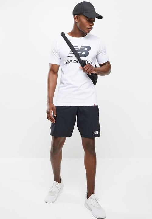 New Balance  - Tenacity 9in short print - black