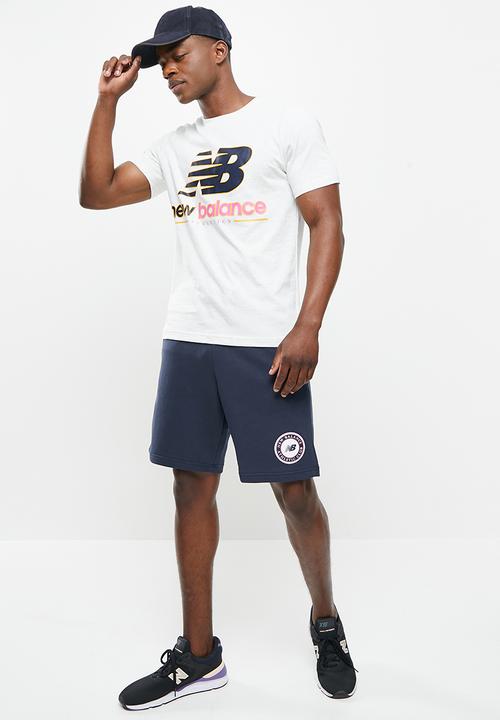 New Balance  - Nb essentials athletic club fleece short - eclipse
