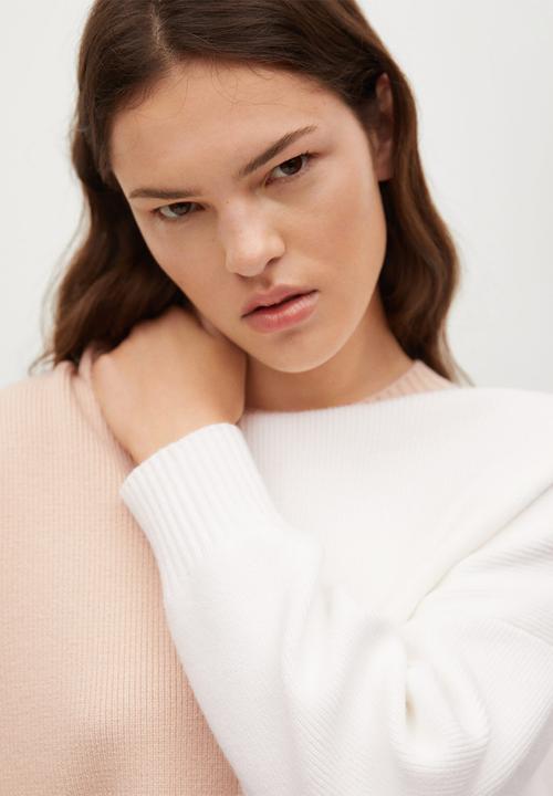 MANGO - Sweater planner2 - Light pastel grey
