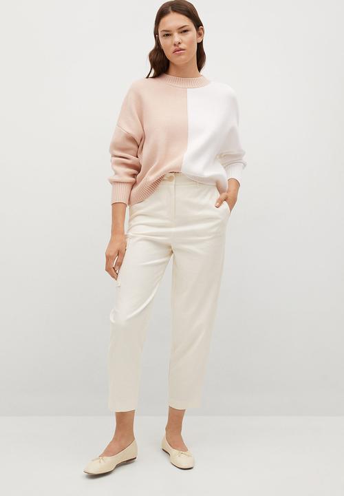 MANGO - Sweater planner2 - Light pastel grey