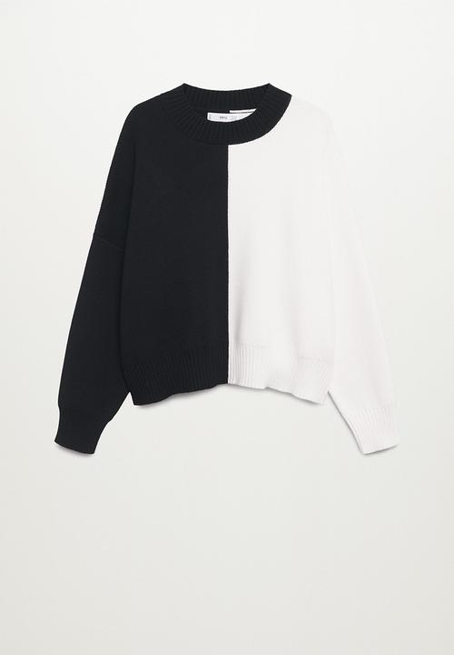 MANGO - Sweater planner2 - black