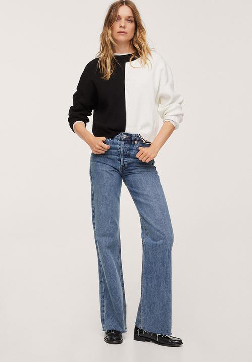 MANGO - Sweater planner2 - black