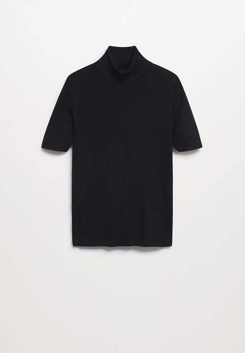 MANGO - Sweater alma - black