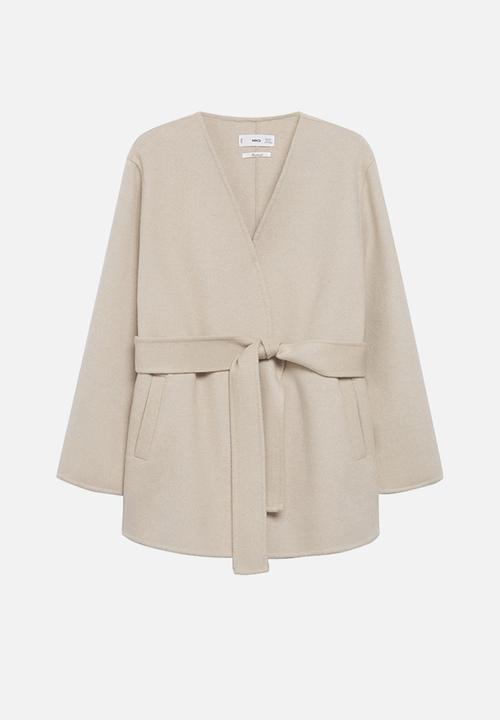 MANGO - Jacket forget - light beige
