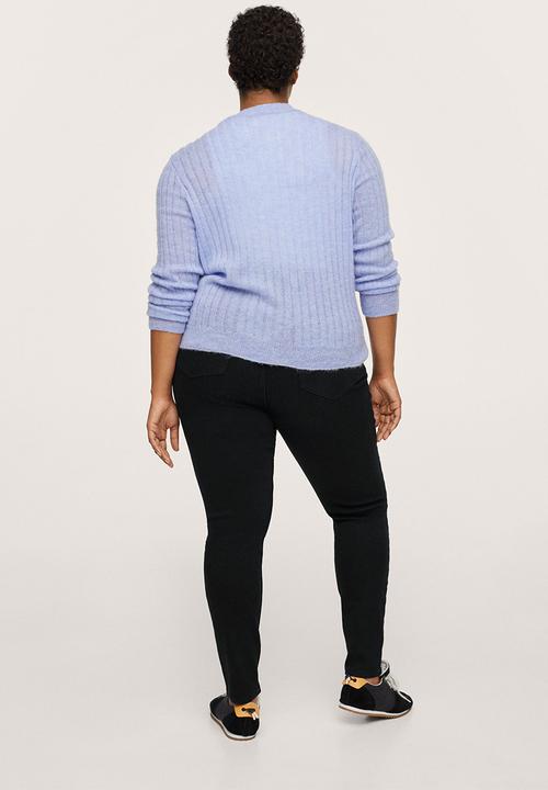 MANGO - Plus jeans soho - open grey