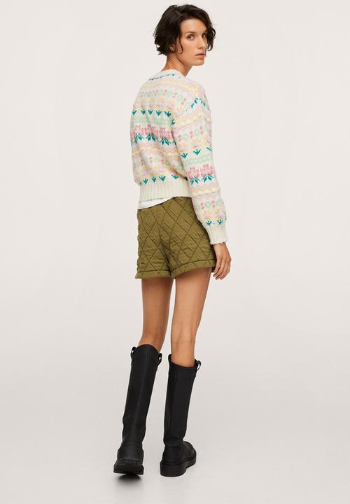 MANGO - Sweater golosina - light beige