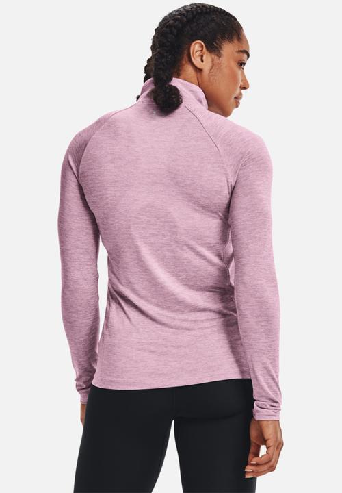 Under Armour - Tech 1/2 zip twist - pink