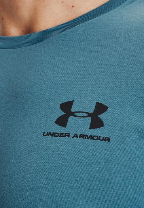 Under Armour - UA Sportstyle Left Chest SS T-shirt - blue 