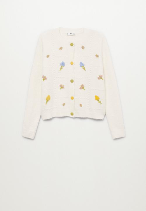 MANGO - Cardigan spring - light beige