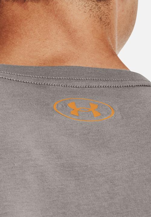 Under Armour - Ua team issue wordmark short sleeve - dark grey