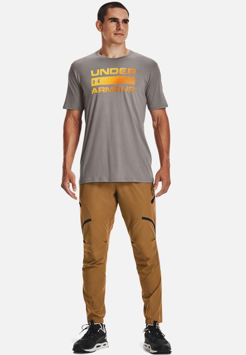 Under Armour - Ua team issue wordmark short sleeve - dark grey