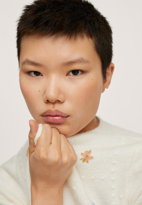 MANGO - Sweater spring - light beige