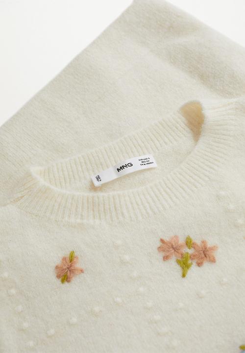 MANGO - Sweater spring - light beige
