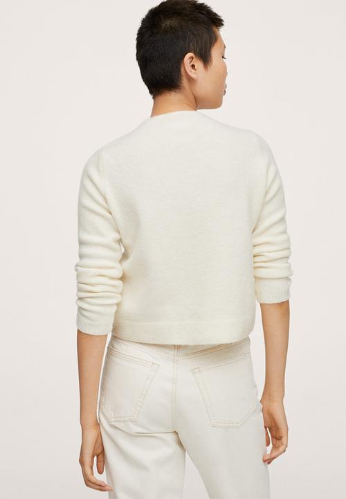 MANGO - Sweater spring - light beige
