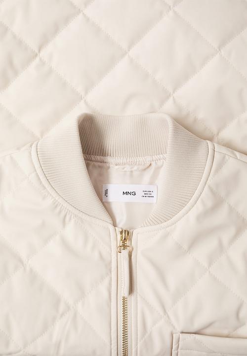 MANGO - Jacket mathilde - light beige