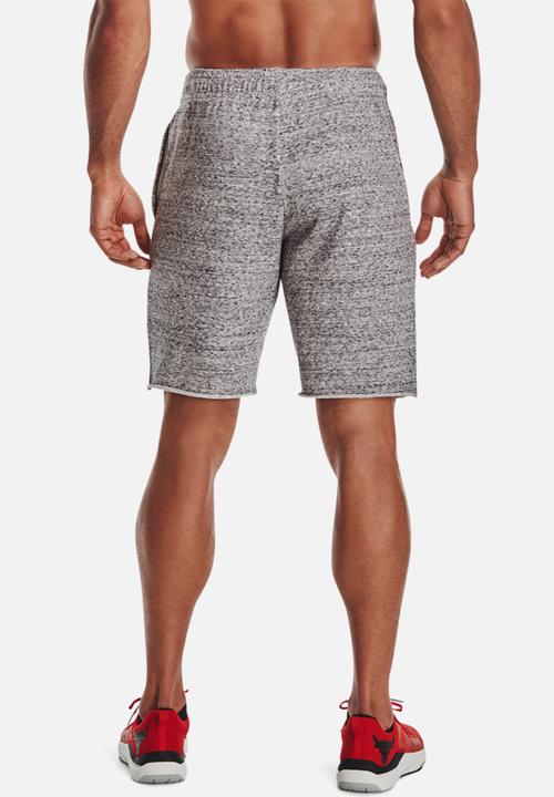 Under Armour - UA Project Rock Terry shorts - grey