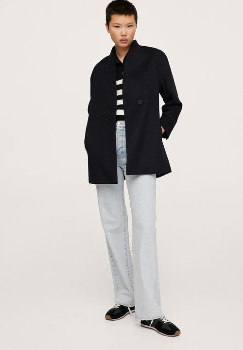 MANGO - Jacket gala - black