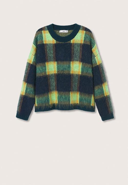 MANGO - Sweater cheecky - green