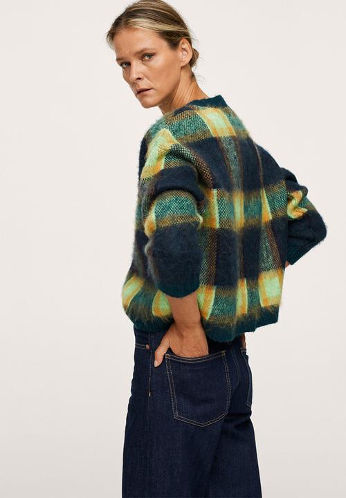 MANGO - Sweater cheecky - green