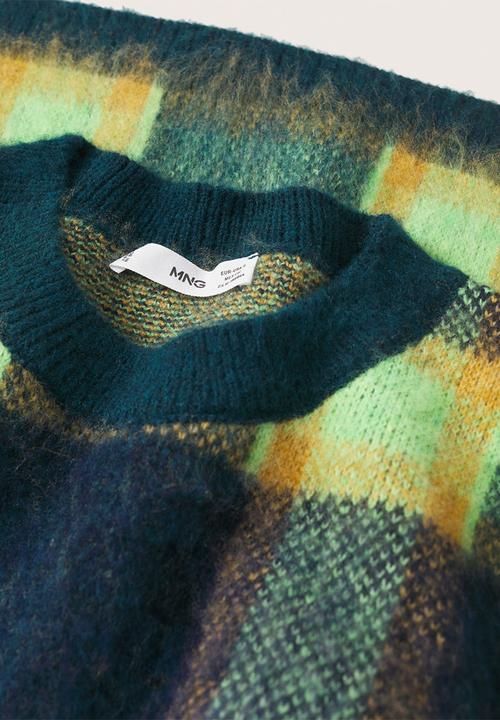 MANGO - Sweater cheecky - green