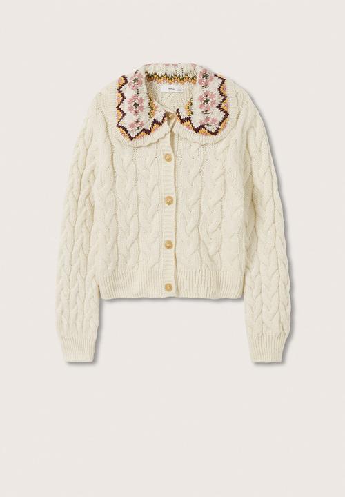 MANGO - Cardigan teodora - light beige