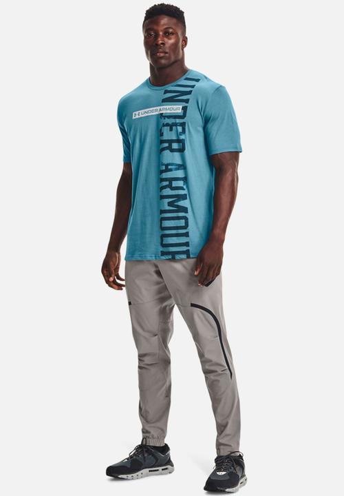 Under Armour - Ua vertical signature short sleeve - blue