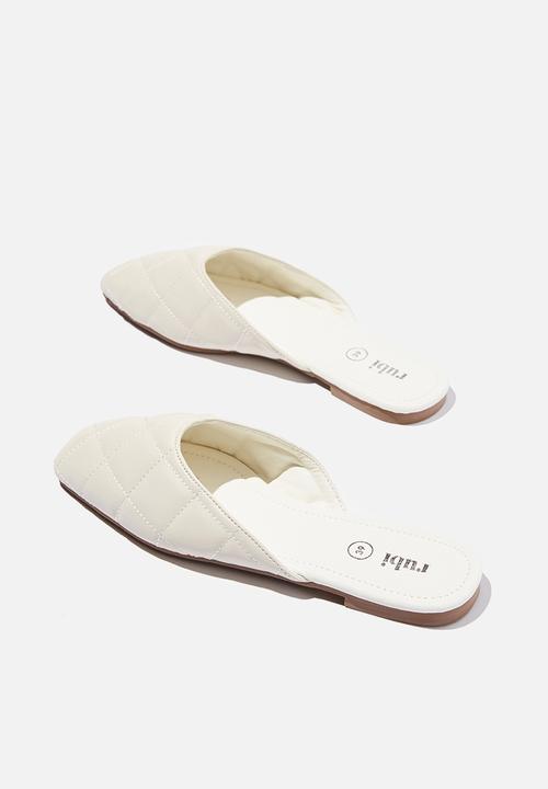 Cotton On - Estelle mule - ivory pu