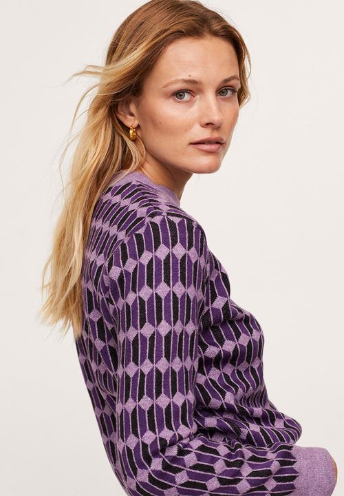 MANGO - Sweater alyssa - medium purple