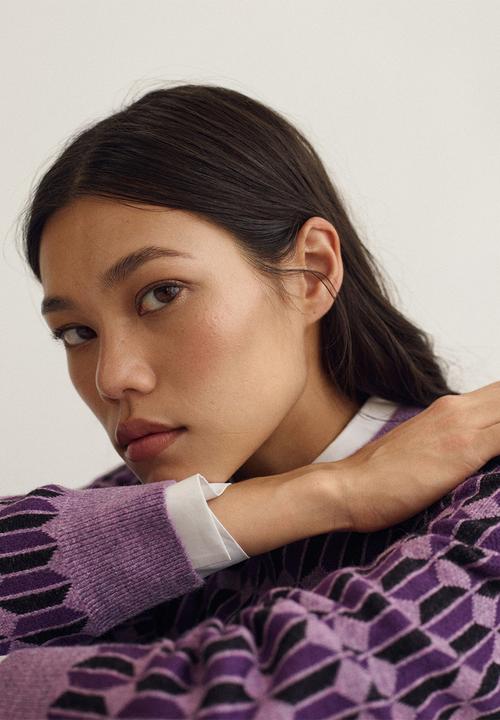 MANGO - Sweater alyssa - medium purple