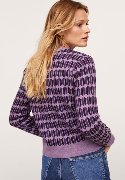 MANGO - Sweater alyssa - medium purple