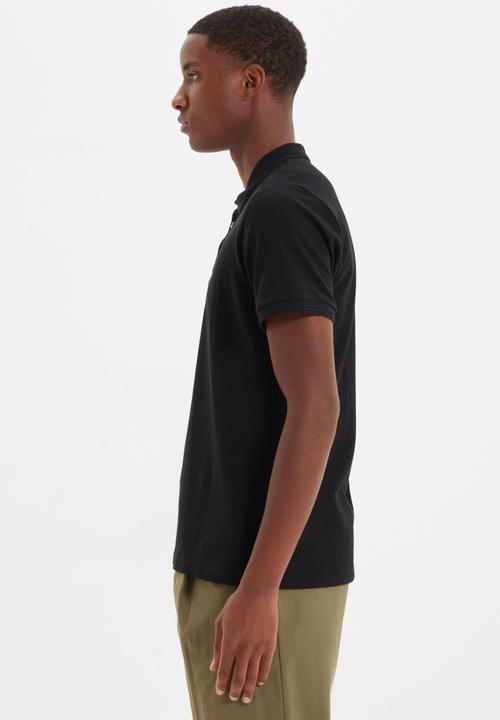 Trendyol - 3 Button placket golfer - black