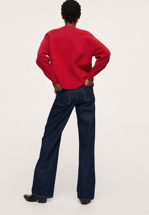 MANGO - Sweater sporter - red