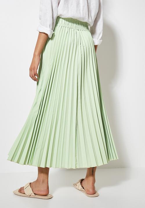Superbalist - Maxi pleat skirt - mint
