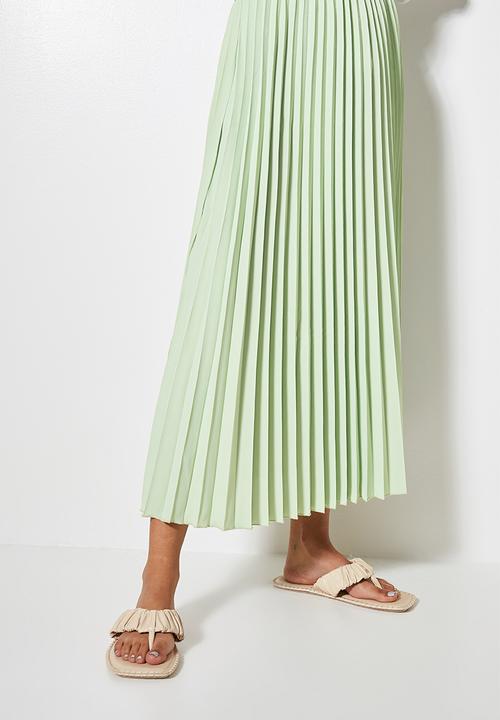 Superbalist - Maxi pleat skirt - mint