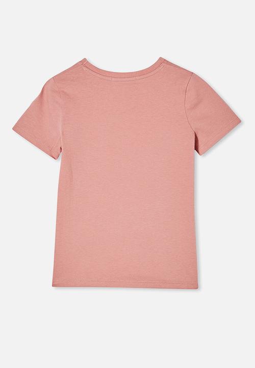 Cotton On - License short sleeve tee - lcn dis minnie wizard/musk rose