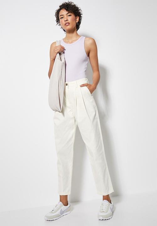 Superbalist - Balloon trousers - white