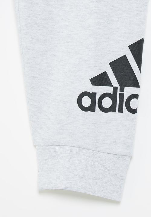 adidas Performance - Bl ft c pants - light grey heather/black