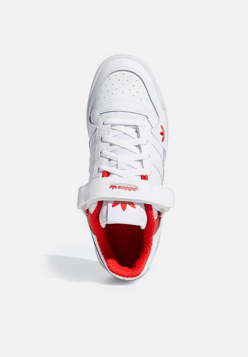adidas Originals - Forum low - H01674 - ftwr white/red/ftwr white