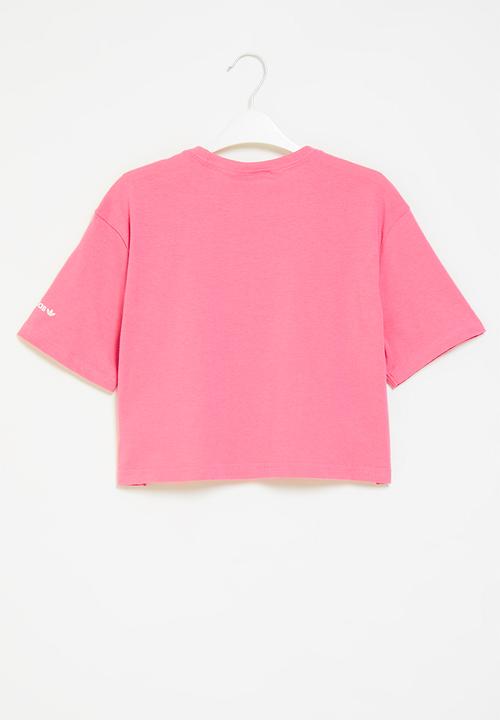 adidas Originals - Bold cropped tee y - rose tone